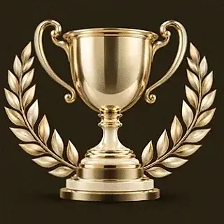 Gold trophy cup — Mafia 77777